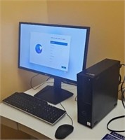 DELL OPTIPLEX 3090 DESKTOP COMPUTER W/ MONITOR