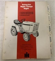 International Series 82 Tractor Manual
