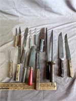 vintage knifes & Sharpeners