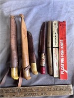 6 vintage Fishing knifes