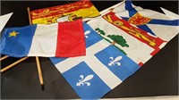 ASSORTED SMALL FLAGS