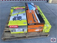 6 pcs mix tools; assorted RYOBI, RIDGID and black