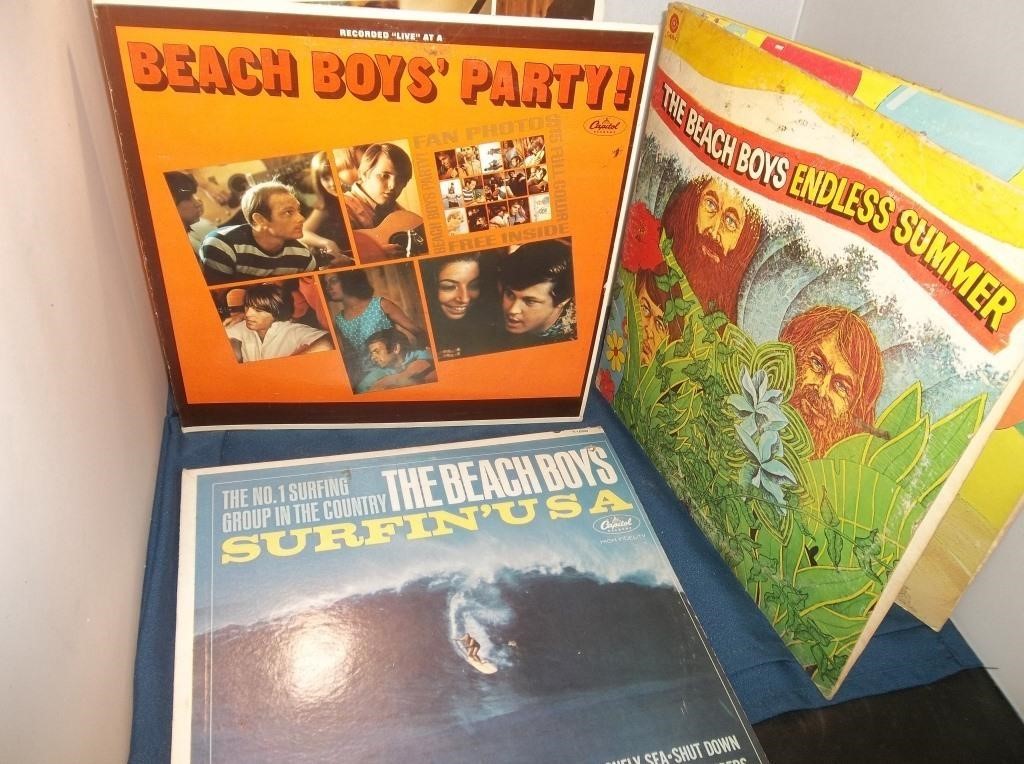 3 Beach Boy's Vinyl Albums