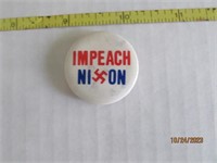 Button Impeach Nixon