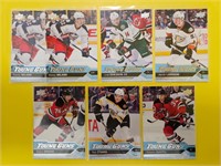 2016-17 UD Young Guns Rookie Cards - Lot of 7