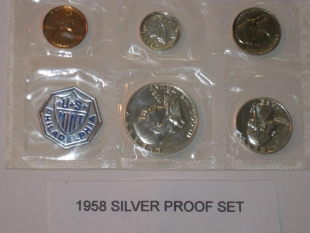 1958 U.S. Silver Proof Set