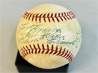 ROBERTO CLEMENTE AUTOGRAPHED GAME BALL