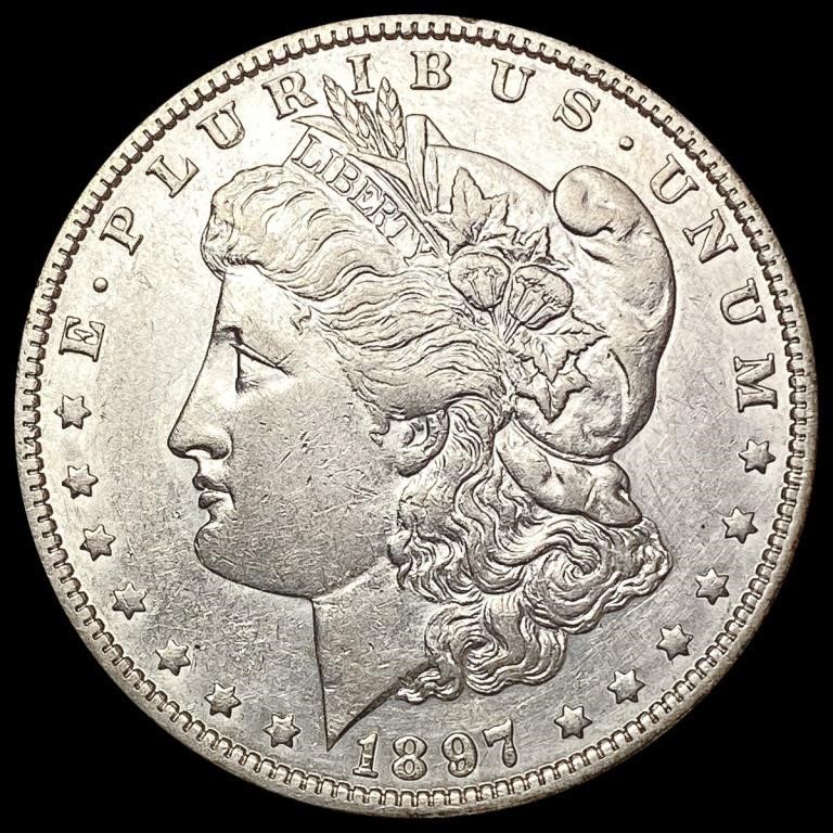 1897-O Morgan Silver Dollar CLOSELY UNCIRCULATED