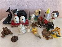 Miscellaneous Figurines As Shown Some Broken Parts