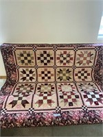 Large Handmade Quilt 62" x 72 "
