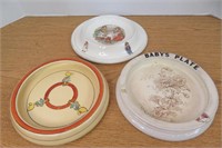 Vintage Royal Baby Plate Carlton Ware, RY Plate