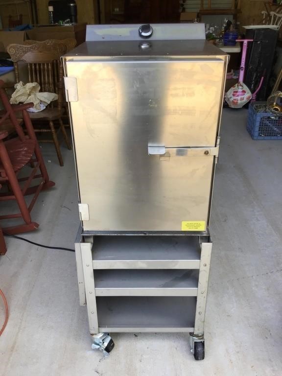 Commercial Kitchen Food Warmer Oven on Cart