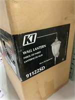 Wall Lantern Not Even Opened Box New Never Used
