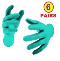RONCO SOL-FIT Nitrile, flocked lined Gloves-6Pairs