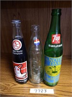 (3) Soda Bottles