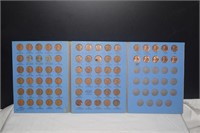 Complete Penny Album 1941 to 1968S  70 Coins