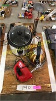 Tea kettle, mixer, crockpot, lamp