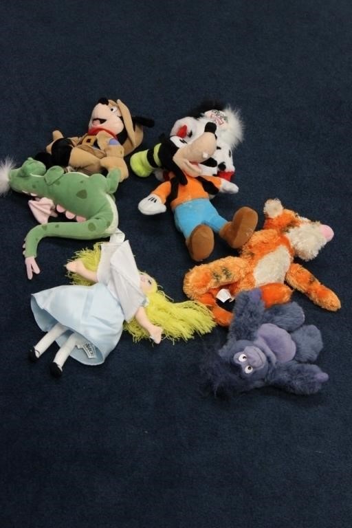 Lot of 7 Disney Stuffed Animals plus 4 Other