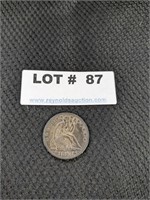 1853 Seated Liberty Half Dollar w/ Arrows