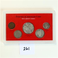 Treasury of American Coins Miss Liberty Series Coi