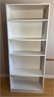 30x72x18in bookshelf. Pressed board OFFSITE