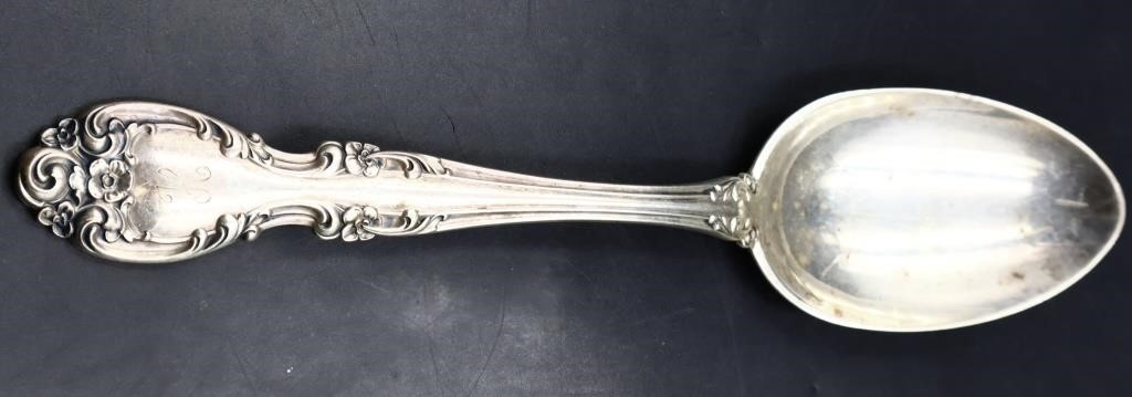 3.0oz Gorham Melrose sterling serving spoon