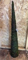 NWT 30” Moss Cone Topiary Allstate Floral Patio