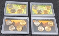 Set Of Westward Journey Nickels, 16 Nickels In P&D