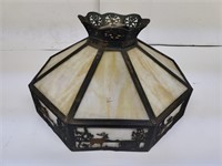 Slag Glass Light Shade