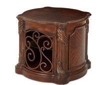 Essex Manor Barrel End Table  English Tea