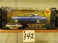 1/18 Scale, Amercian Muscle, 1971 Plymouth Duster