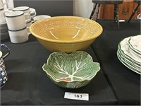 Pair Of Portugese Bowls