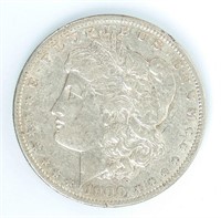 Coin 1900-O ( O Over CC ) Morgan Silver Dollar