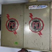 32x29" Genuine P&d Ignition Parts Metal Wall