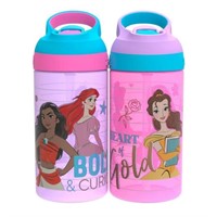 Disney Princess 16oz 2pk Plastic Atlantic Kids