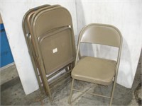 (5) Folding Chairs