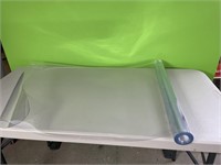Plastic table cover - 24in x 7ft
