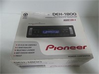 PIONEER DEH-1800 CD PLAYER