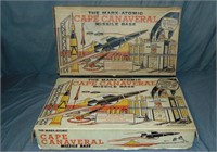 Marx Cape Canaveral Missle Base Playset, Lot of 2