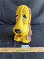 MCM Plastic Dog Bank