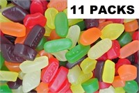 11 x 140g MIGHT MARK WINE GUMS - B.B. 02/2024