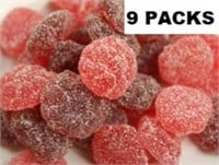 9 x 140g MIGHTY MARKED SOUR JUICE BERRIES