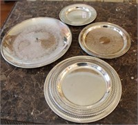 6 Serving Platters, 10" to 18"