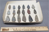 Collection of Arrowheads  #2