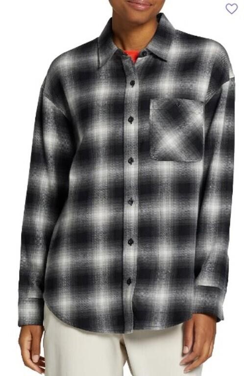 Alpine Design Women's Oversized Flannel- X-SMALL