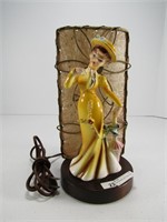 RETRO FIGURAL LADY TABLE LAMP