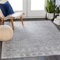 Mark&Day Area Rugs  9x13 Rheeveld Global Gray