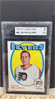 Graded (7) 1971-72 O-Pee-Chee Wayne Hillman