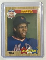 1987 Topps #603 Dwight Gooden Error Card!  No "TM"