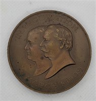 1909 Offical Bronze Inauguration Medal